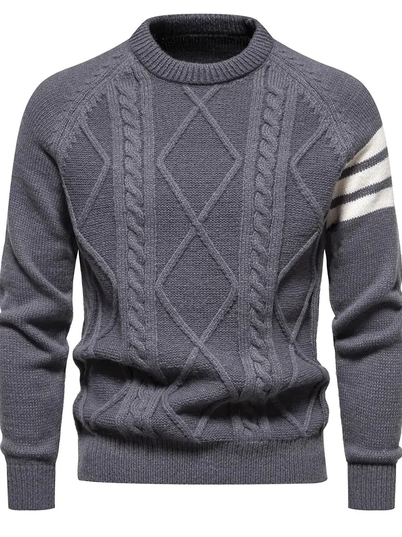 American Retro Men's Casual Pullover Sweater