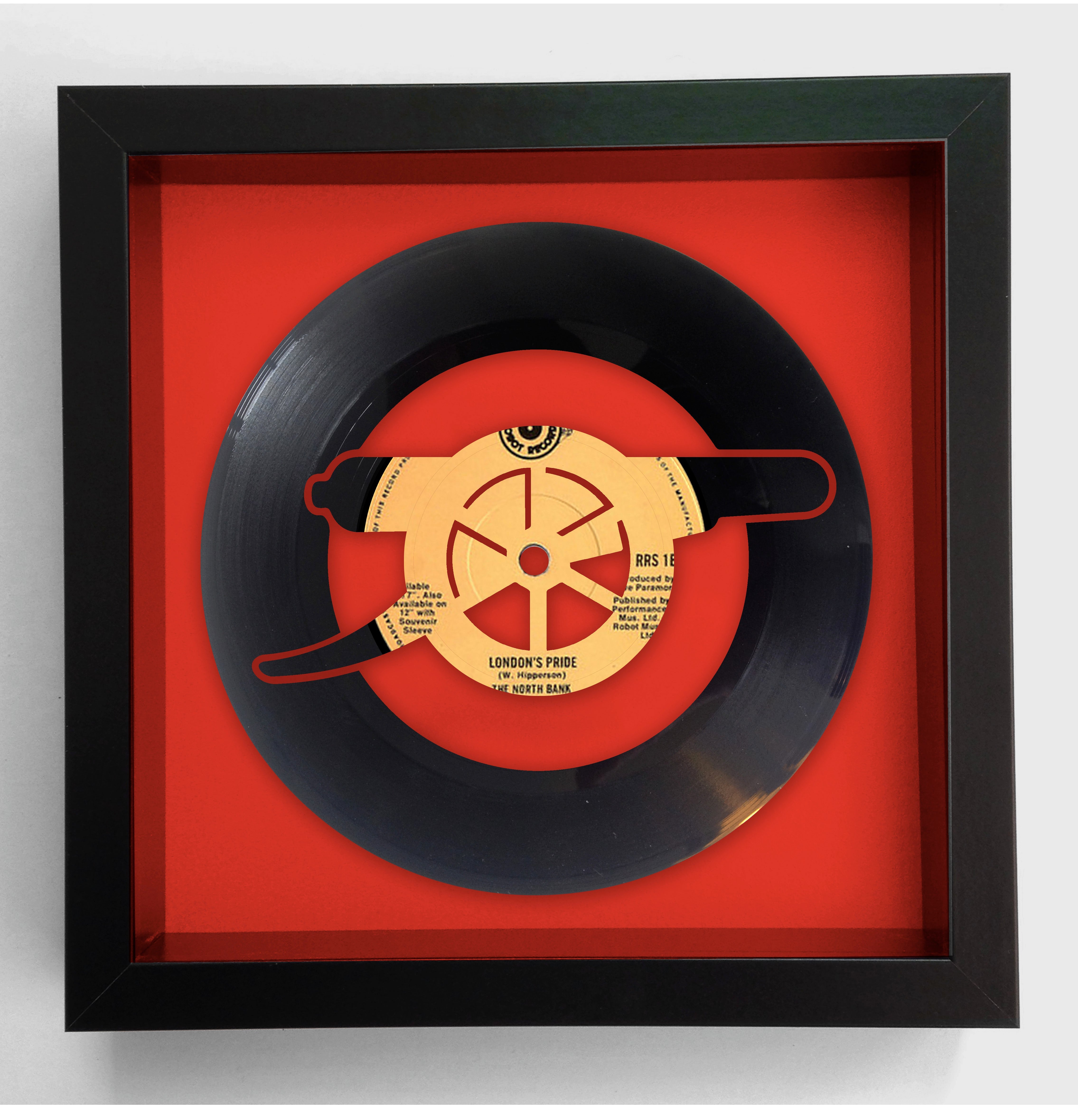 Arsenal Football Club 'London's Pride' Vinyl Record Art 1979