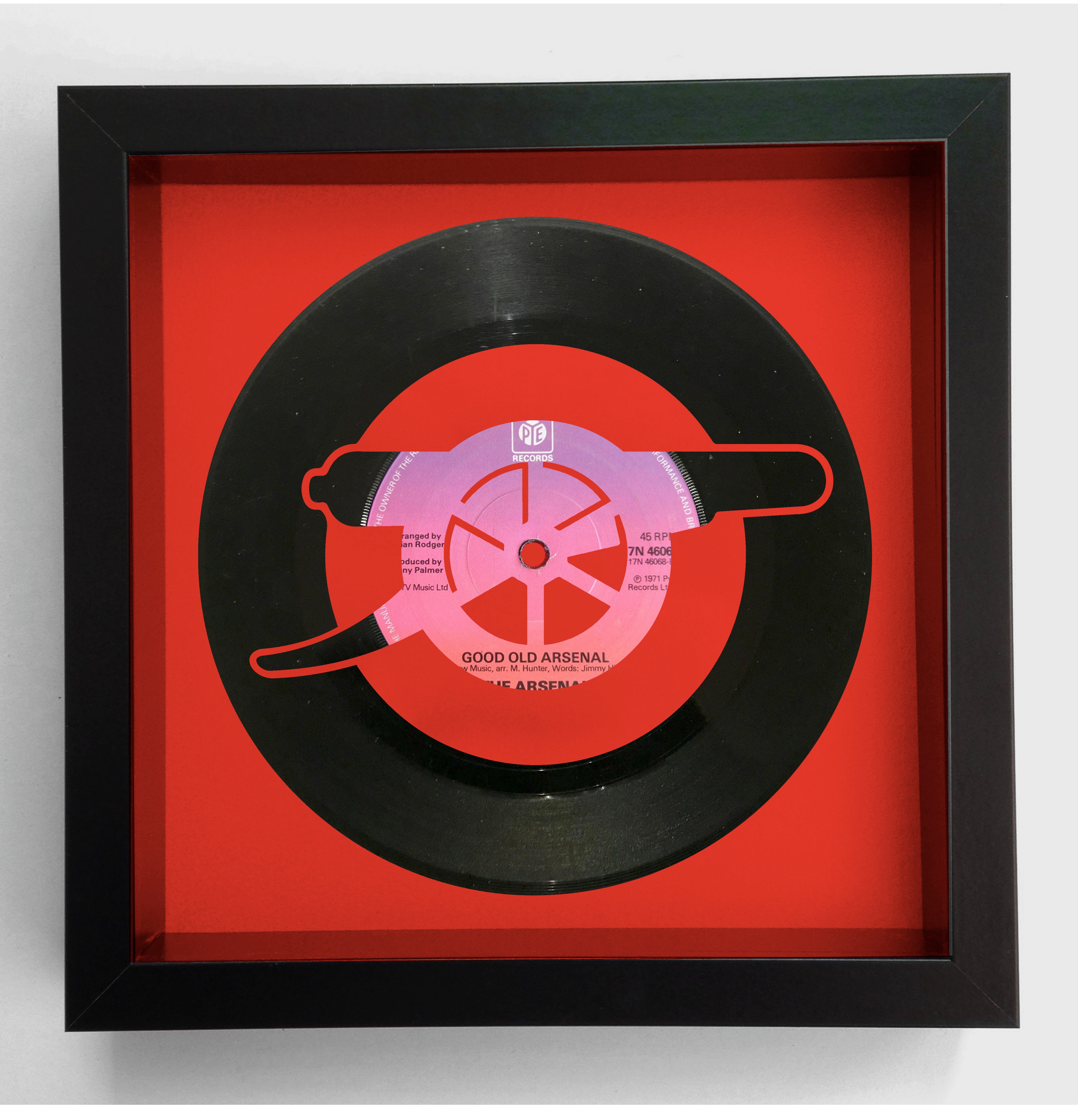 Arsenal Football Club 'London's Pride' Vinyl Record Art 1979