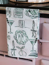 Just A Girl Tea Towel