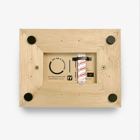 Handmade Obeche Wood Tray Frame (A6)