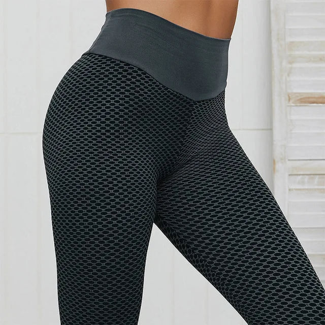High Waist Opaque Seamless Leggings for Women | Comfortable & Flattering Fit with Ruched Design