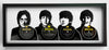The Beatles LP x4 Vinyl Record Art Collection - Limited Edition