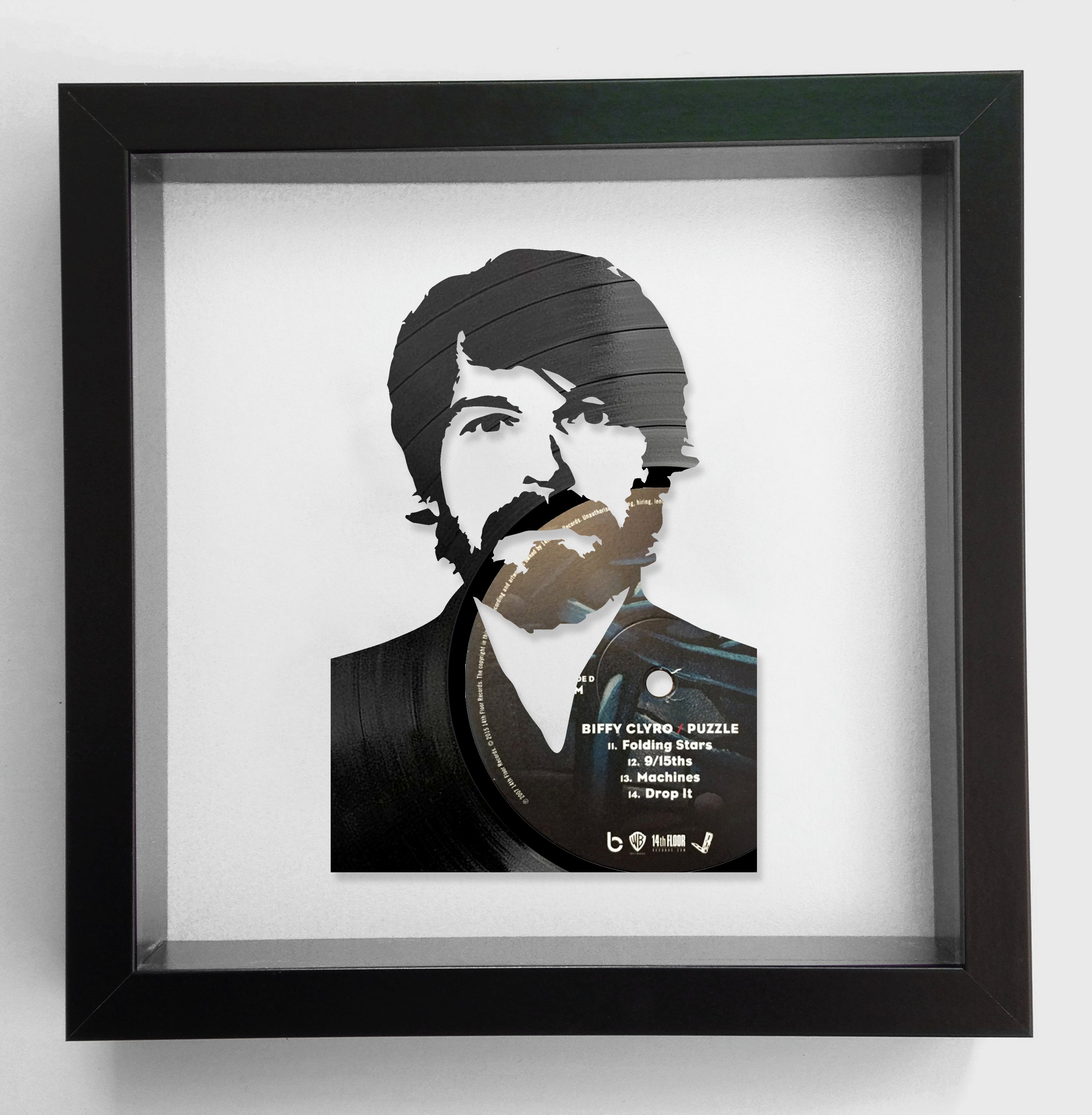 Simon Neil from Biffy Clyro - Balance Not Symmetry - Original Framed Vinyl Record Art 2007