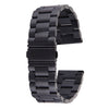 For Fitbit Blaze Smart Watch Butterfly Buckle 3 Beads Stainless Steel Watchband