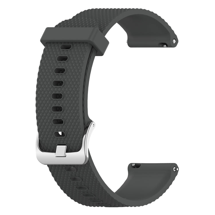 18mm Texture Silicone Wrist Strap Watch Band for Fossil Female Sport / Charter HR / Gen 4 Q Venture HR