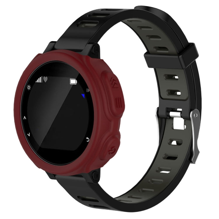 Solid Color Silicone Watch Protective Case for Garmin F235 / F750