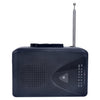 TON009 Stereo Cassette Tape Player FM/AM Radio with External Speaker, TON009