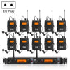 XTUGA IEM1200 Wireless Transmitter 10 Bodypack Stage Singer In-Ear Monitor System, Transmitter 10 Bodypack