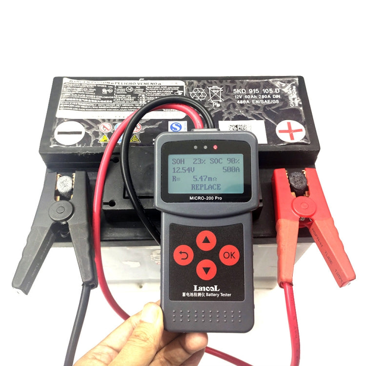MICRO-200 PRO Car Battery Tester Battery Internal Resistance Life Analyzer, Western European Version, MICRO-200 PRO, Western European