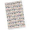 Puffins in Scarves Tea Towel : CF103