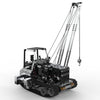 MoFun SW(RC)-010 2.4G Wireless Remote Control 10-channel Side Crane Children DIY Stainless Steel Assembled Toy, SW(RC)-010