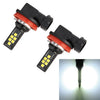 2 PCS H11 DC9-16V / 3.5W / 6000K / 320LM Car Auto Fog Light 12LEDs SMD-ZH3030 Lamps, with Constant Current, H11