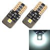 2 PCS T10 / W5W / 168 / 194 DC12V / 1.3W / 6000K / 110LM 2LEDs SMD-3030 Car Clearance Light, with Decoder, 2LEDs SMD-3030