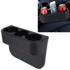 Car Seat Crevice Storage Box Cup Drink Holder Auto Pocket Stowing Tidying for Phone Pad Card Coin Case Car Accessories, Black, Grey, Khaki, Brown