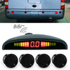 PZ316 Digital LED Crescent Shape Display Rear View Mirror Car Recorder for Truck with 4 Rear Radar, PZ316