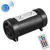 4 inch Round Shape Stereo Motorcycle / Car / Household Subwoofer, Built-in Bluetooth, Support TF Card & U Disk Reader, with Remote Control