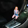 Universal Sexy Beauty Shape ABS Manual or Automatic Gear Shift Knob  with Three Rubber Covers Fit for All Car, Sexy Beauty Shape 3, Sexy Beauty Shape 4, Sexy Beauty Shape 1