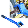 Motorcycle Bike Nylon Chain Cleaning Brush, Blue