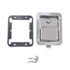 Stainless Steel Tool Box Lock Paddle Latch & Keys for Trailer / Yacht / Truck, A1217