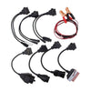 8 PCS Car Diagnostic Cable and Connector OBD2 Cable, 8 in 1  Car OBD2 Cable