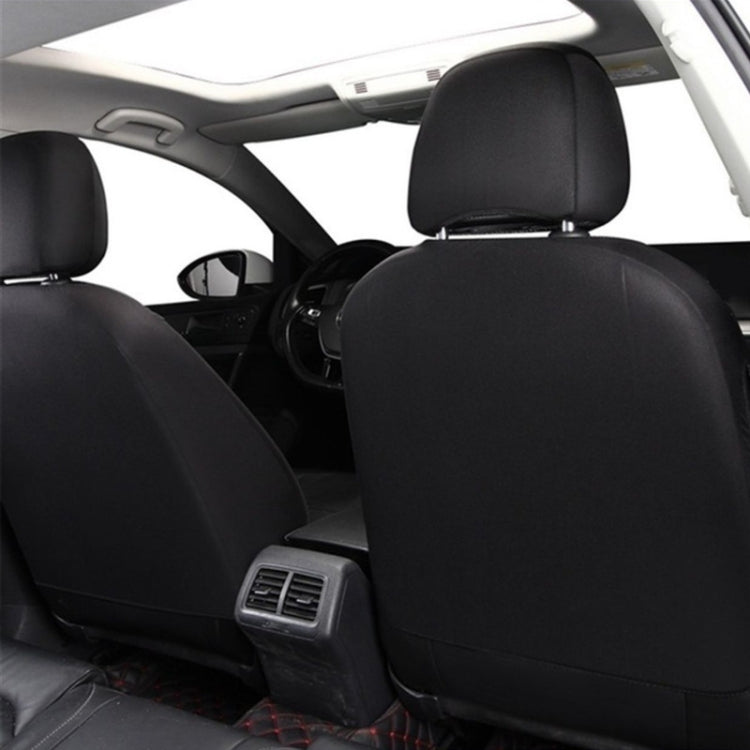 4 in 1 Universal PU Leather Four Seasons Anti-Slippery Front Seat Cover Cushion Mat Set for 2 Seat Car, For 2 Seat Car
