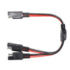 SAE One to Two Connection Cable Car Power Cord, SAE One to Two Cable