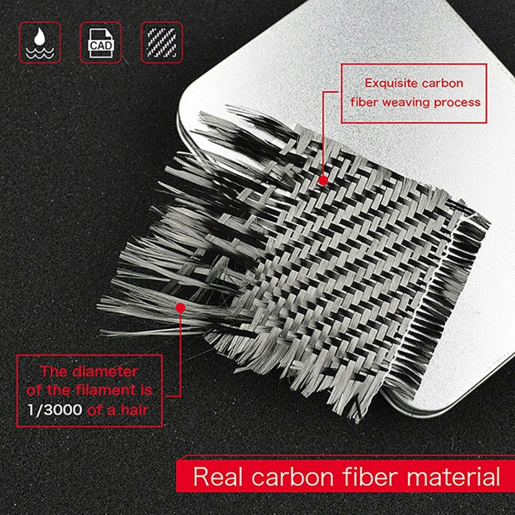 Car Carbon Fiber Seat Heating Panel Decorative Sticker for Subaru BRZ / Toyota 86 2013-2019, Left and Right Drive Universal without Hole, Seat Heating Panel