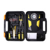 Car 12V Portable Inflatable Cylinder Pedal Pointer Air Pump with Light & Tool Box, Pointer with Tool Box