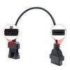 10Pin to 16Pin Car OBD2 Conversion Cable OBDII Diagnostic Adapter Cable for Opel, For Opel 10Pin