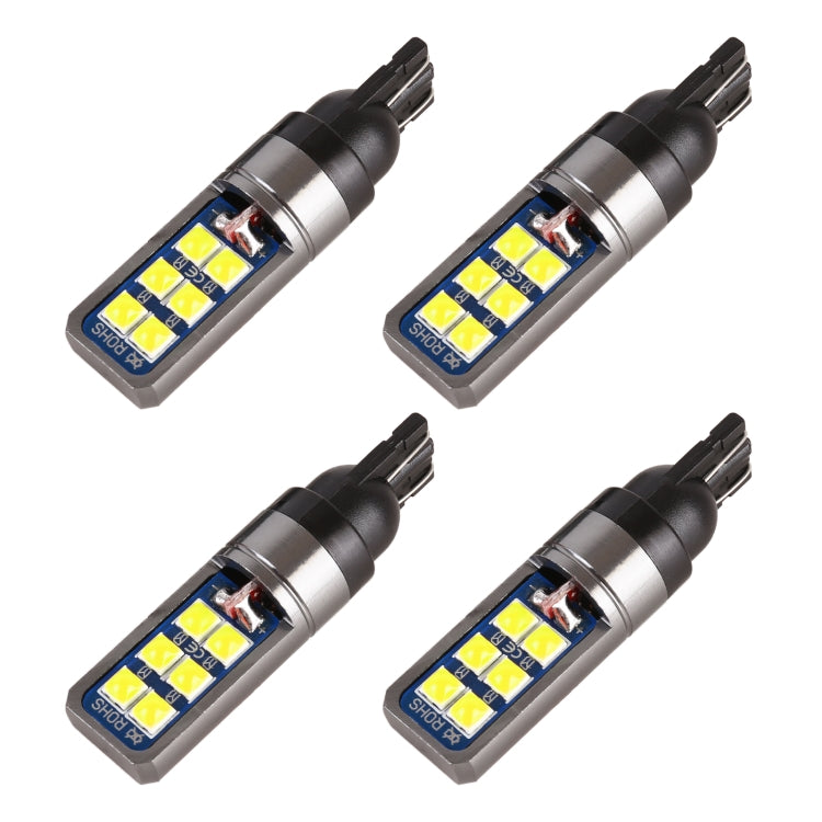 4 PCS T10 DC12V / 4W Car Clearance Light 12LEDs SMD-3030 Lamp Beads, 12LEDs SMD-3030 (Red Light), 12LEDs SMD-3030 (White Light), 12LEDs SMD-3030 (Yellow Light), 12LEDs SMD-3030 (Ice Blue Light), 12LEDs SMD-3030 (Blue Light), 12LEDs SMD-3030 (Pink Light...
