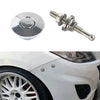 54mm Stainless Steel Quick-pins Push Button Billet Hood Pins Lock Clip Kit, 54mm (Silver), 54mm (Red), 54mm (Blue), 54mm (Black)