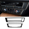 Car Carbon Fiber Air Conditioning CD Panel Decorative Sticker for Audi A6 S6 C7 A7 S7 4G8 2012-2018, Right Drive, Air Conditioning CD Panel, Right Drive