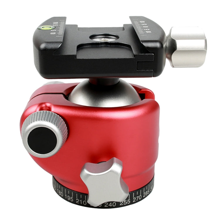 FITTEST X4 Low Center of Gravity High Locking Force Panoramic Ball Head with Quick Release Plate for DSLR & Digital Cameras, Load Max 10kg, YT040 X4