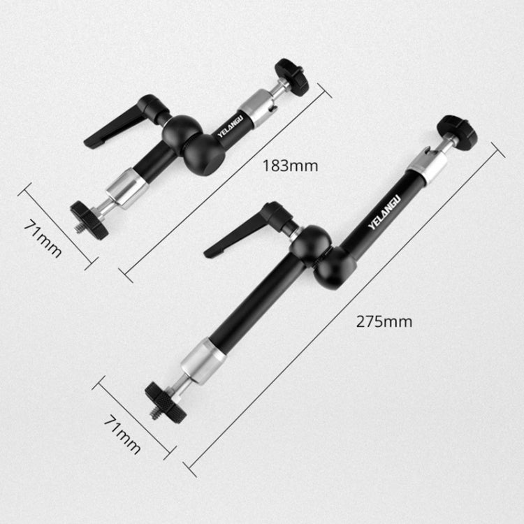 YELANGU 11 inch Adjustable Friction Articulating Magic Arm, 11 inch