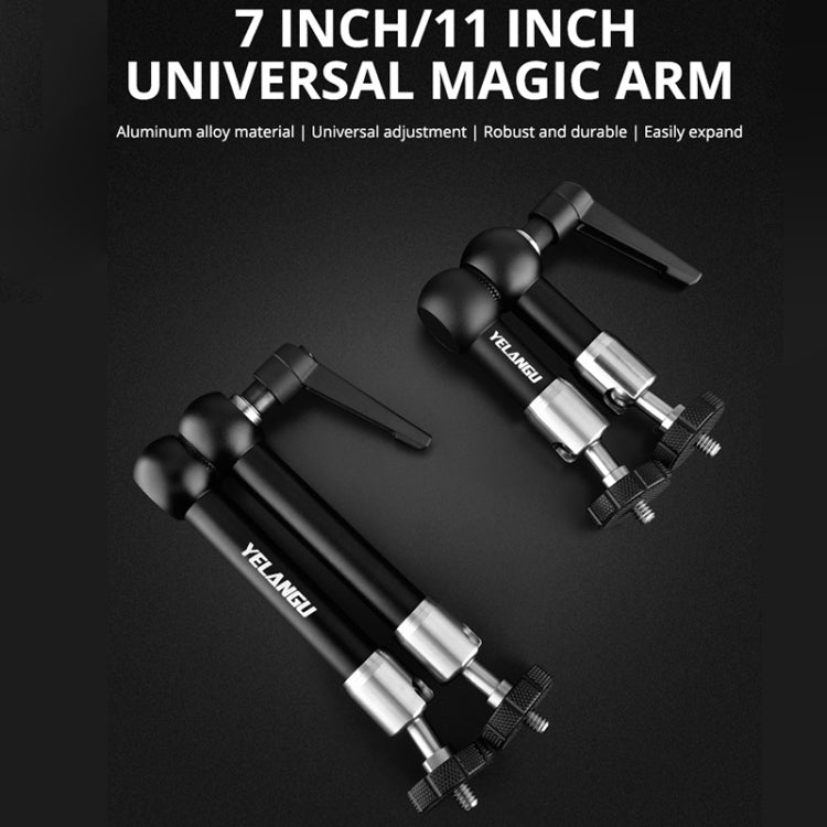 YELANGU 11 inch Adjustable Friction Articulating Magic Arm, 11 inch