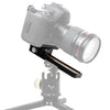 FITTEST 180mm Precision Aluminium 2-way Macro Rail Slider Tripod Head Quick Release Plate Holder, MR-180
