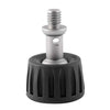 BEXIN GSF37-S Tripod 3/8 inch Stainless Steel Foot Spikes Plastic Foot Pad, GSF37-S