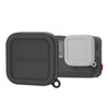 For Insta360 Ace / Ace Pro Sunnylife Silicone Lens Cap Protector Lens Cover (Black)