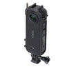 For Insta360 X4 Cold Shoe ABS Plastic Protective Frame with Adapter Mount & Screw, ABS Frame
