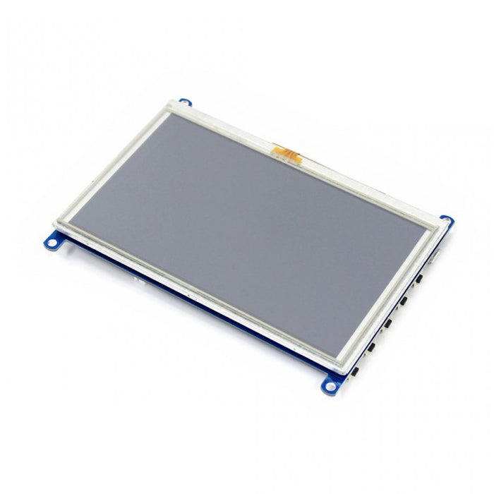 WAVESHARE 5 Inch HDMI LCD (G) 800x480 Touch Screen  for Raspberry Pi Supports Various Systems, 5 Inch HDMI LCD (G)
