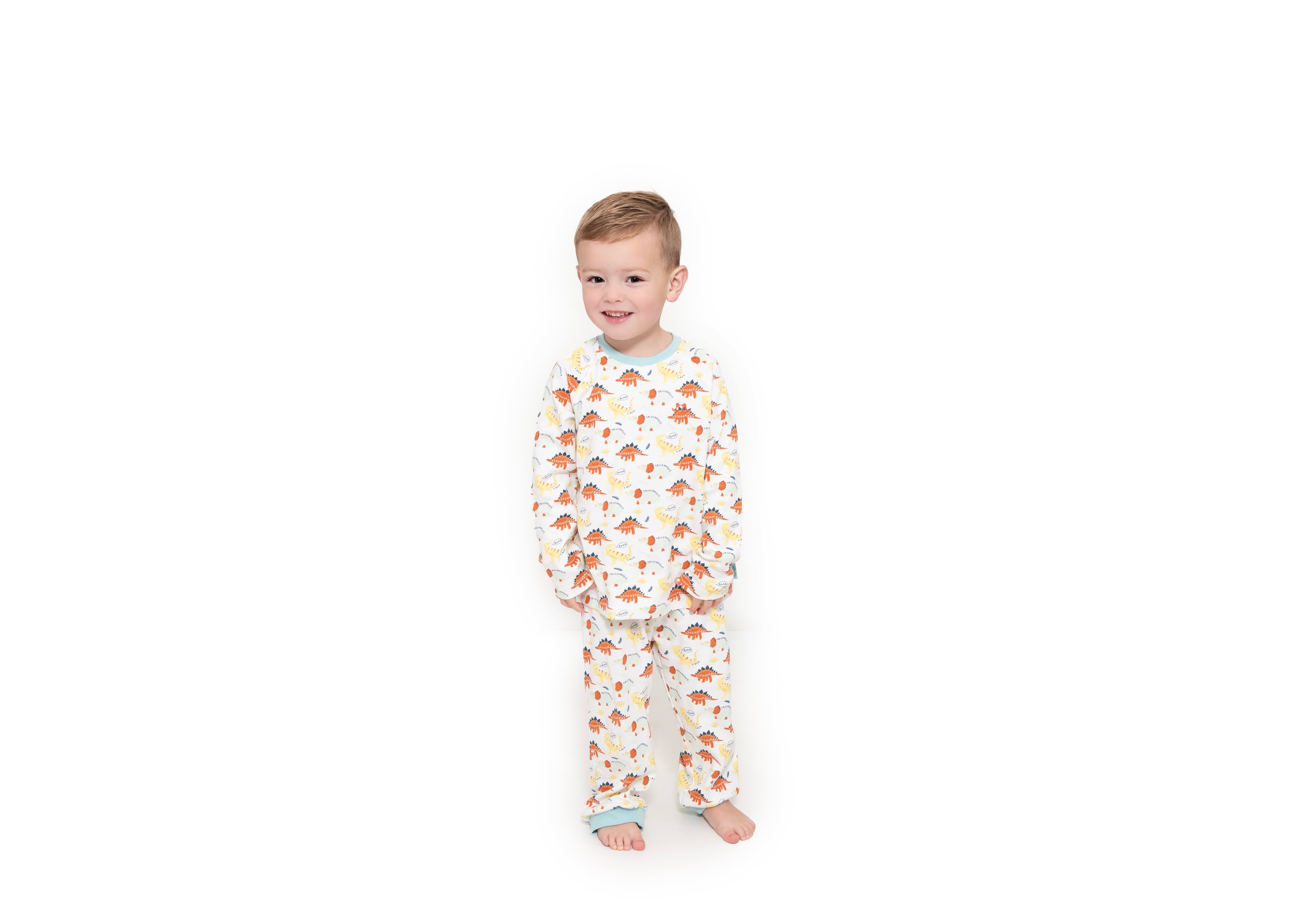 Toddler boy pyjamas - dinosaur print