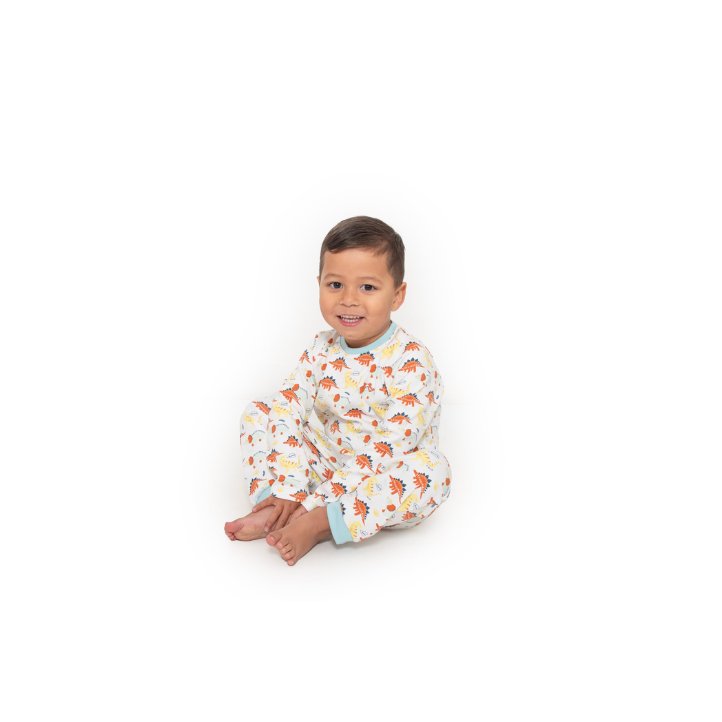 Toddler boy pyjamas - dinosaur print