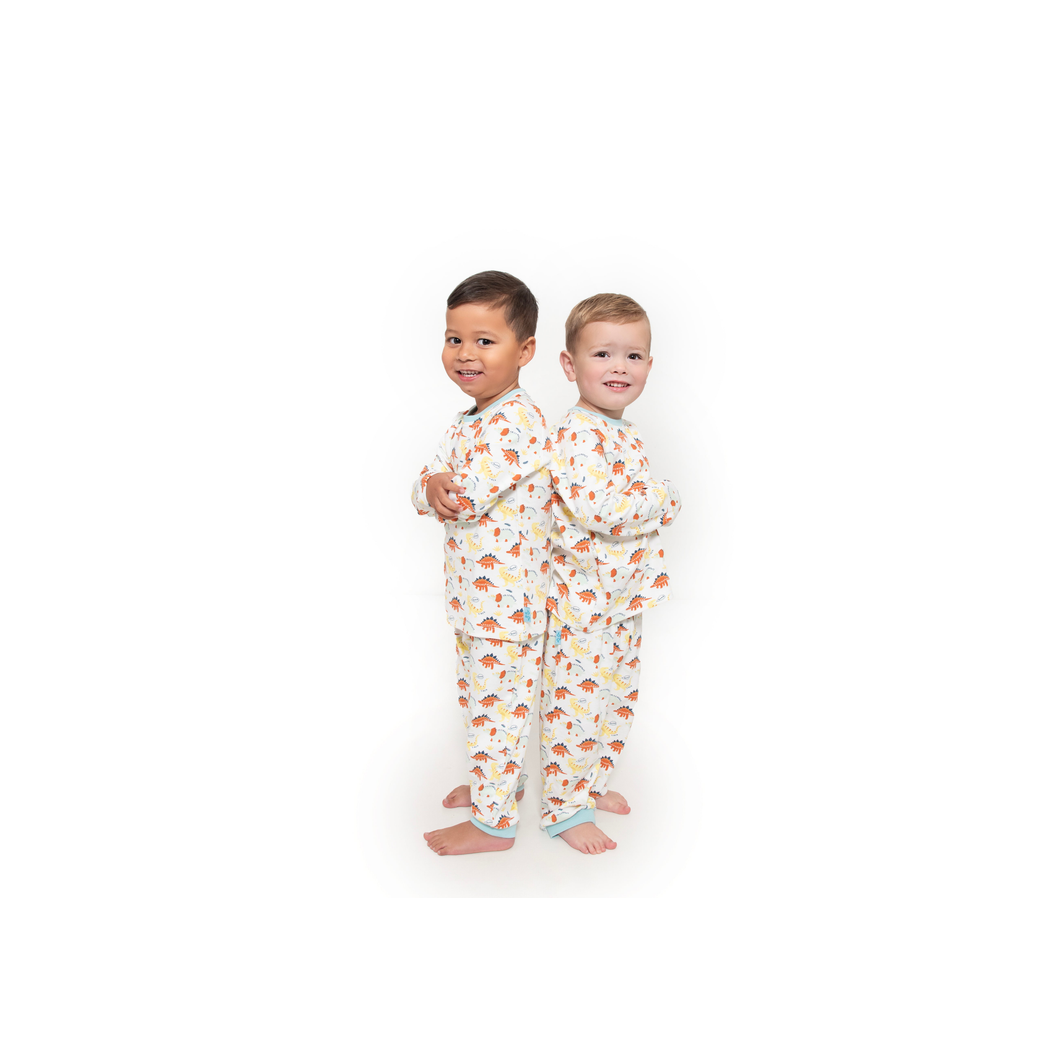 Toddler boy pyjamas - dinosaur print