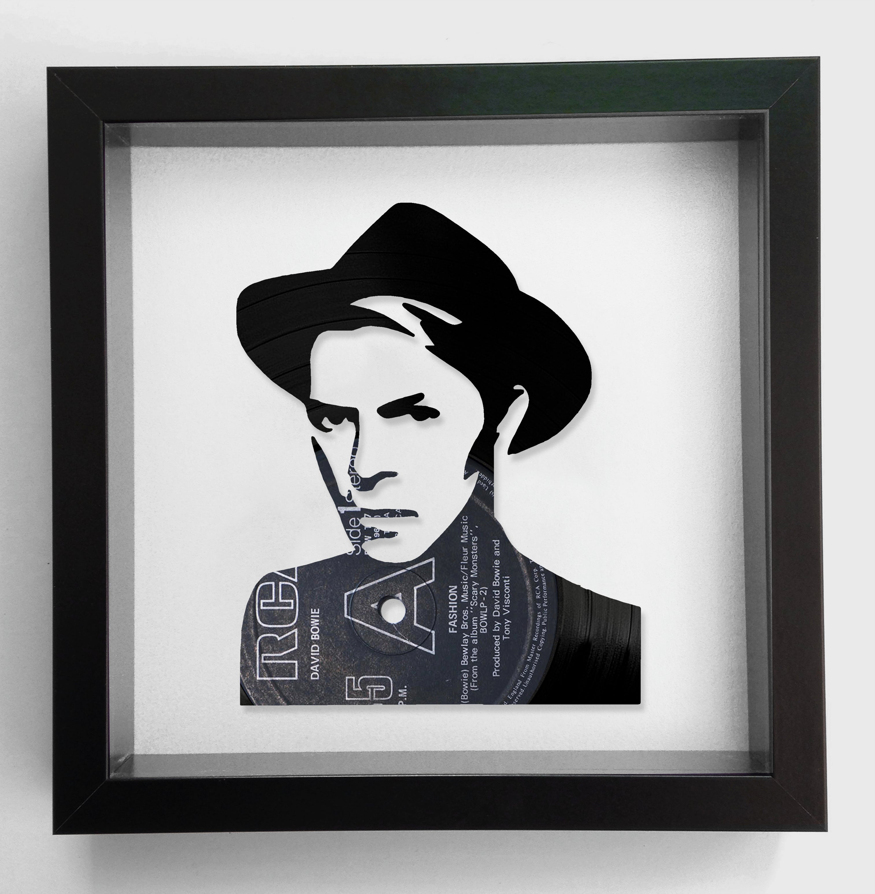 David Bowie - Fashion - Original Vinyl Record Art 1980