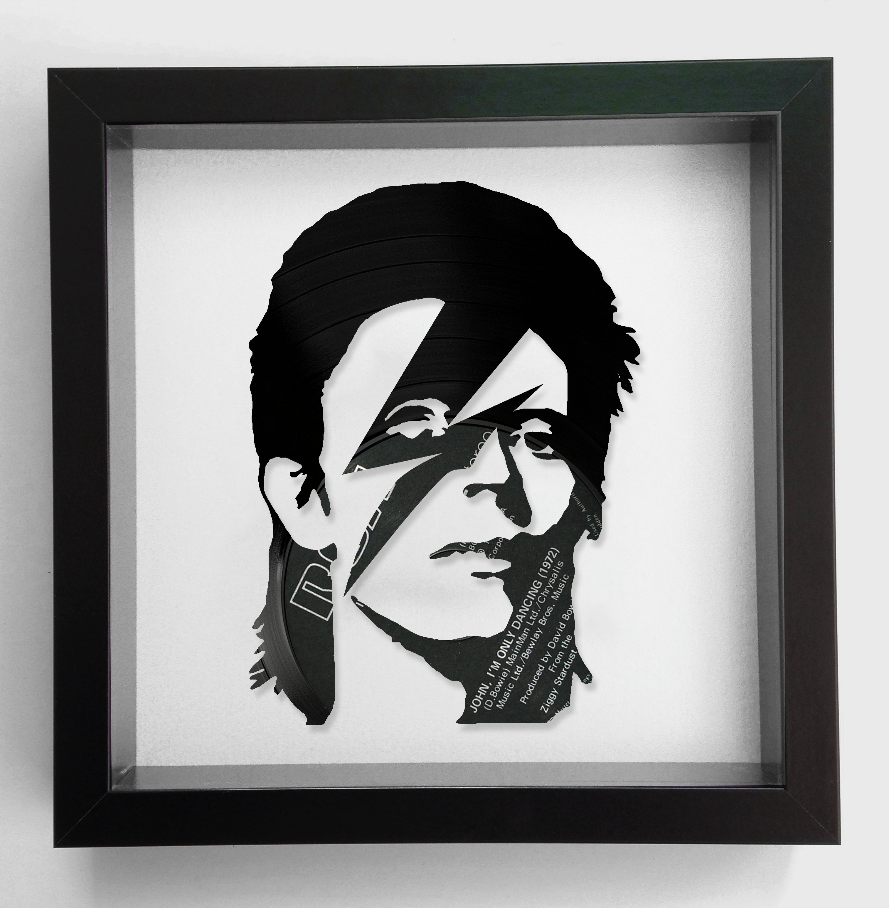 David Bowie - Ziggy Stardust and the Spiders from Mars - Original Vinyl Record Art 1972