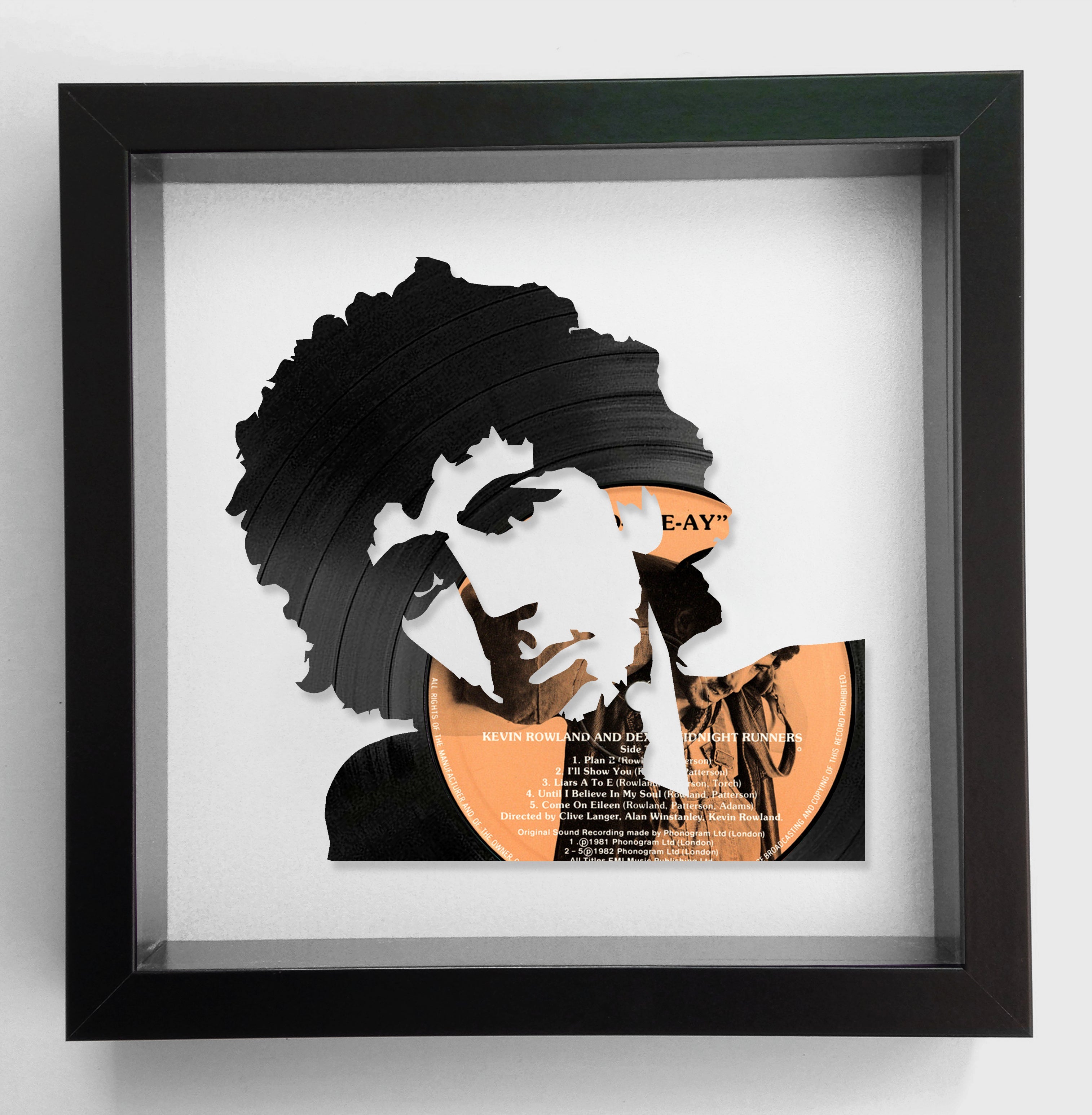 Kevin Rowland from Dexys Midnight Runners - Jackie Wilson Said - Original Vinyl Record Art 1982