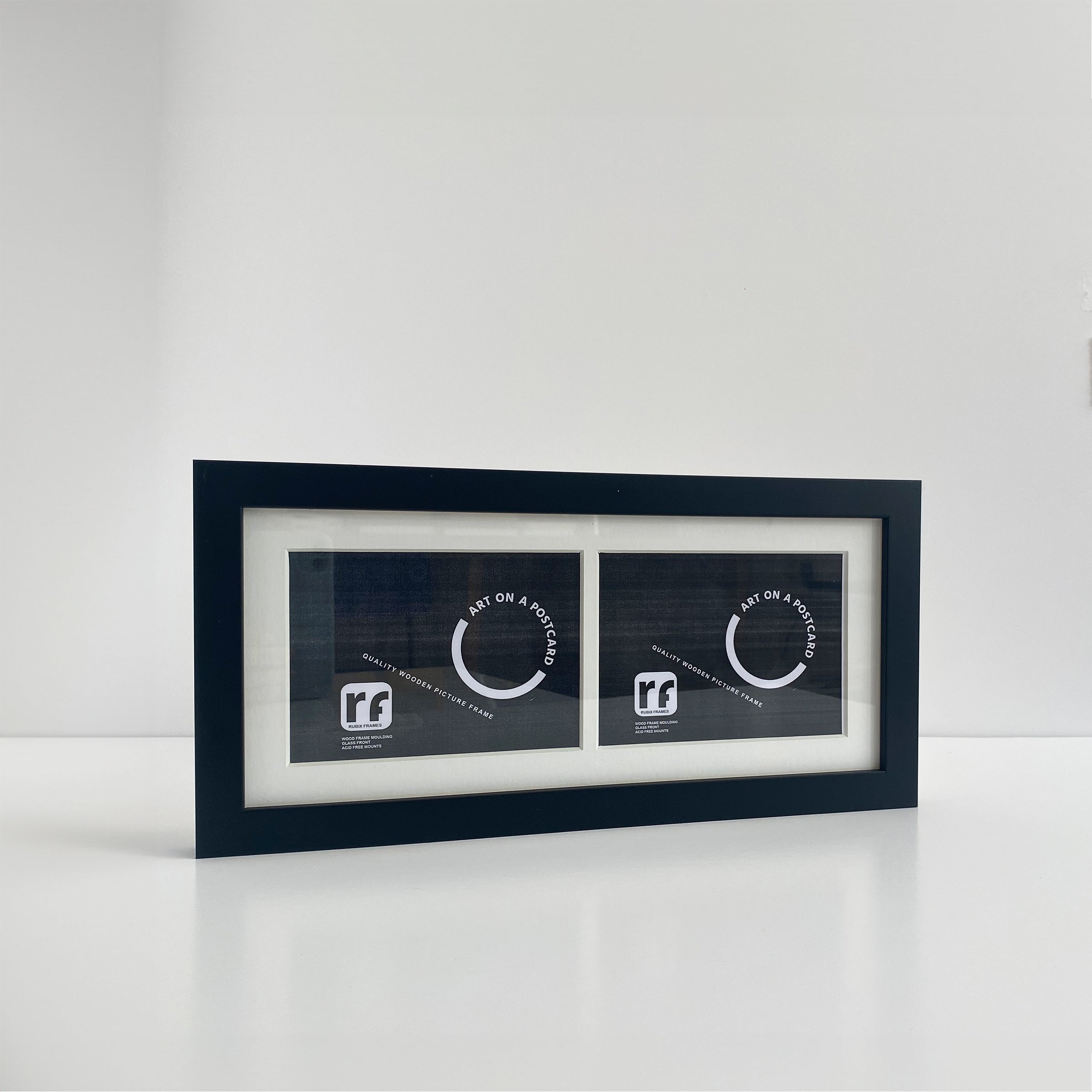 Twin Wooden Frames  (10x15cms) (A6) Landscape