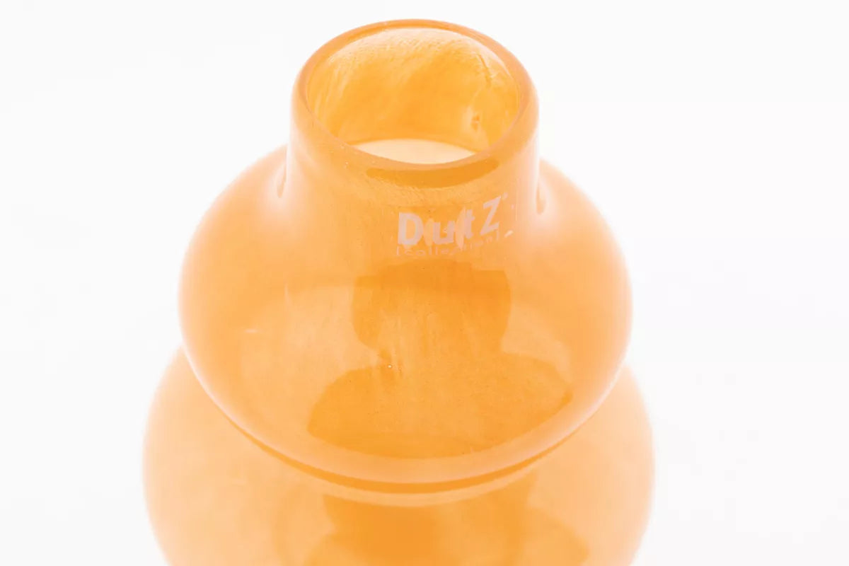 VASE SKRZYSZOW S- H16 D14 cm - TANGERINE