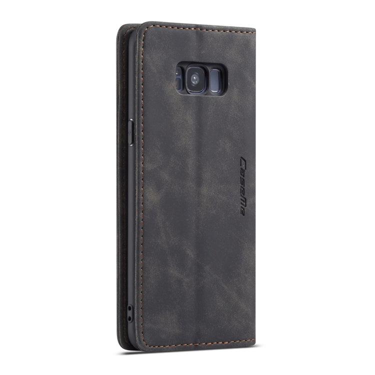 CaseMe-013 Multifunctional Retro Frosted Horizontal Flip Leather Case with Card Slot & Holder & Wallet, for Galaxy S8 Plus, for Galaxy S8, for Galaxy S9, for Galaxy S9 Plus